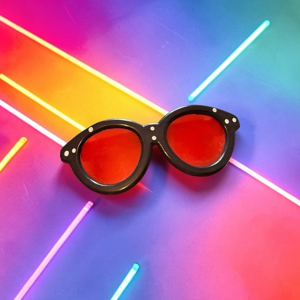 Vintage Sunglass hair‎ barette
